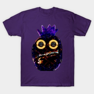 Ring-eyed pineapple dark purple T-Shirt